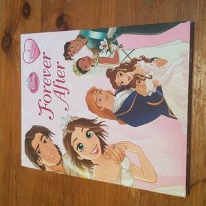 Disney Princess Forever After Wedding Stories Hardcover Large Book